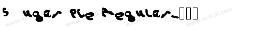 Sugar Pie Regular字体转换